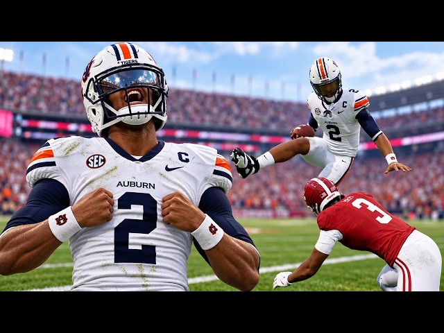 Cam Newton Dominates Iron Bowl vs Alabama! (College Football 27 RTG PC)