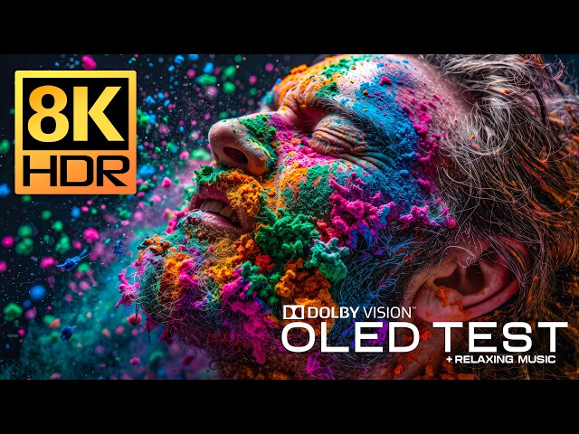 Mind Blowing 8K Video OLED TEST | Dolby Vision 120 FPS 8K HDR Video  | 4K/8K Video ULTRA HD TV