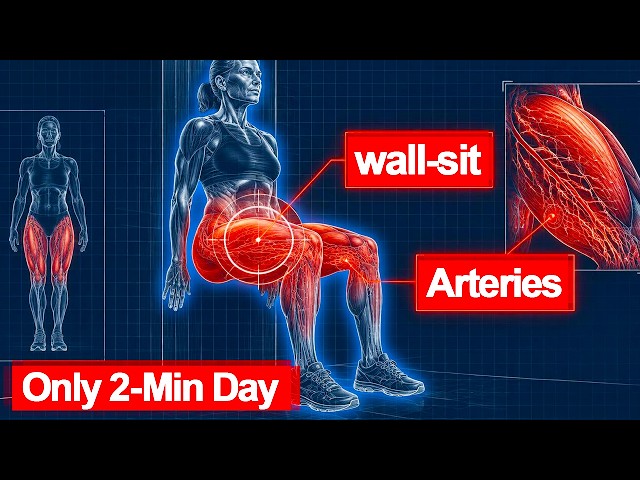 What Happens to Your Arteries When You Hold a Wall Sit for 2 Minutes