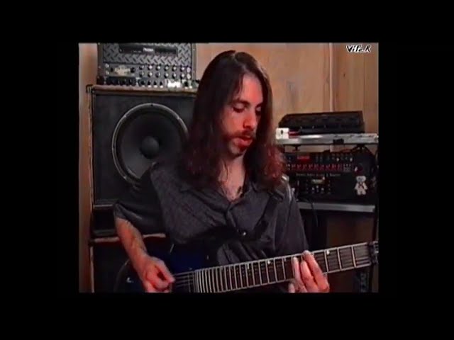 John Petrucci plays Dream Theater 7 string riffs (1997)