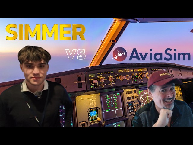 SIMMER vs AVIASIM, I'm taking a simmer into an AVIASIM sim
