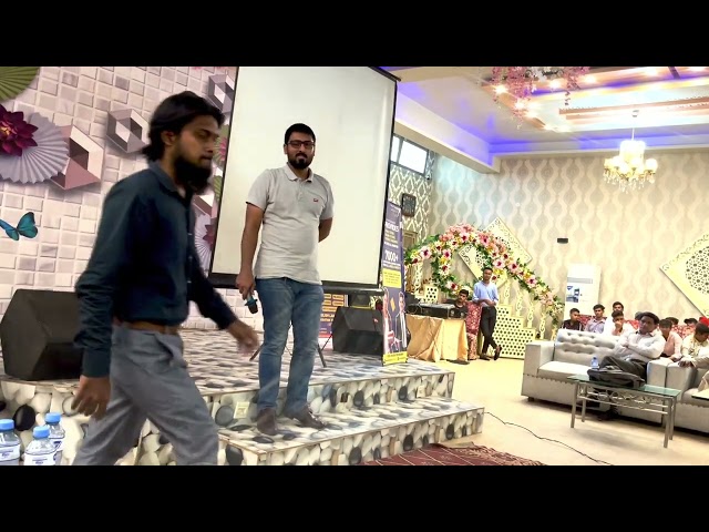 Career Counselling session in Orangi Town - by helping Arms welfare - Speaker Inzamam Malik