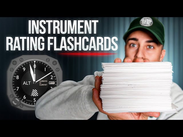 Instrument Rating Flashcards