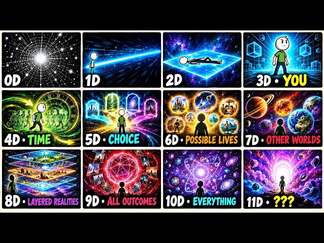 Every Possible DIMENSION Explained in 9 Minutes