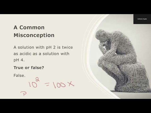 Acids and Bases Lecture 2: How acidic or basic is it?