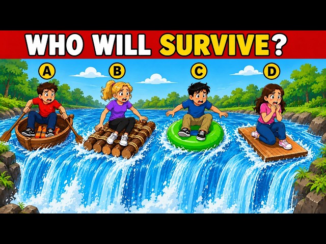 Can You Solve This Survival Mystery? | Only A Genius Can Solve These 15 Visual Riddles 🧠