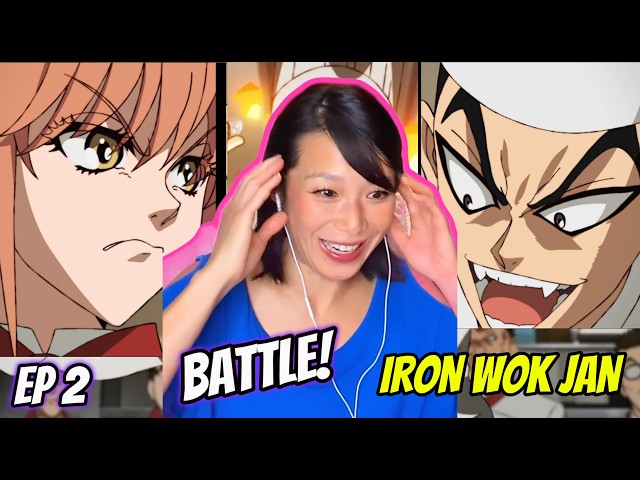 GOLDEN PALATE!? IRON WOK JAN EPISODE 2 REACTION
