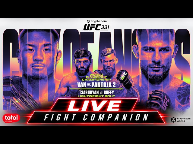 UFC 331 LIVESTREAM VAN VS PANTOJA 2 FULL FIGHT NIGHT COMPANION & PLAY BY PLAY