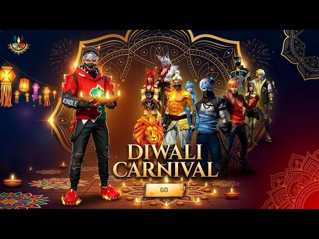 GOLDEN SHADE BUNDLE RETURN | DIWALI CARNIVAL REWARDS 2026 | FREE FIRE NEW EVENT | FF NEW EVENT
