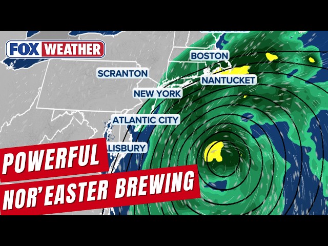Coastal Flooding Set To Begin As Week-Long Nor’easter Threatens Millions Along East Coast