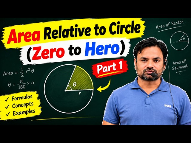🔥 Area Related to Circle ZERO TO HERO 🚀 | Basic to Advanced | Part 1 | Class 10 Maths | Maths Blaste