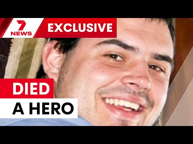 Hero electrician killed shielding children from gunman | 7NEWS