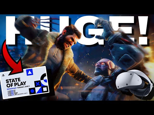 HUGE State of Play ANNOUNCED | AAA Games + PSVR2 Announcements?