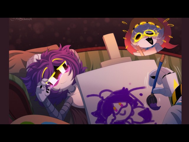 N PAINTS HIS GIRLFRIEND UZI?!! (Murder Drones Comic Dub)