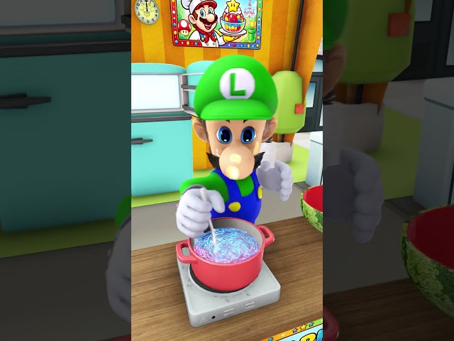 Mario taught the greedy Luigi a lesson 😂 Animation Meme #funny #mario