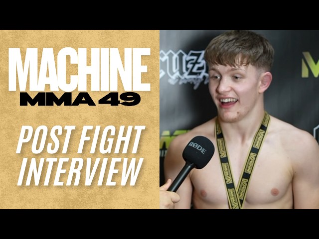 Anthony Spacey #MACHINE49 Post-Fight Interview | #AmateurMMA