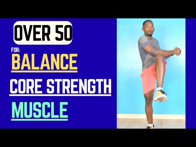 MUST-DO OVER 50 WORKOUT to Build Balance, Muscle, and Core Strength - No Equipment, Joint-Friendly