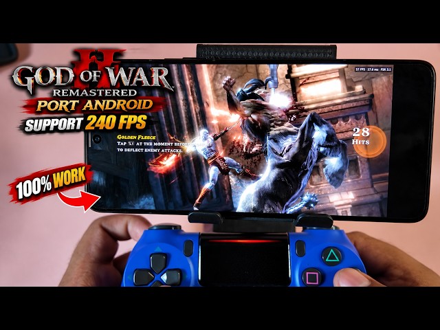 How to Play God of War 3 Remastered Android Port: POCO F7 Ultra Test Without PS4 Emulator