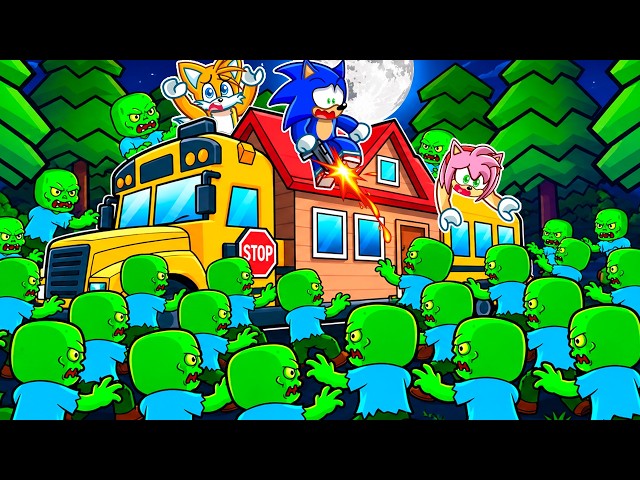 BUS vs ZOMBIES in Roblox!
