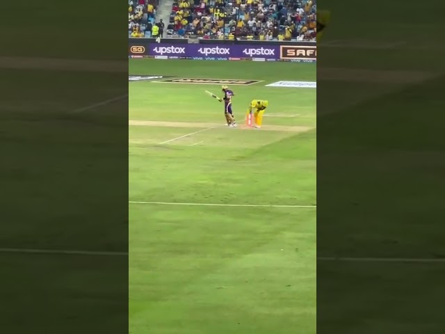 The Quick MS Dhoni stumping #ipl2021 #ipl  #iplfinal #cskvskkr #csk #chennaisuperking #ms #msdhoni