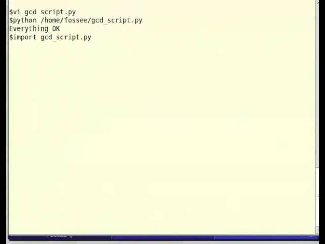 Writing python scripts - English