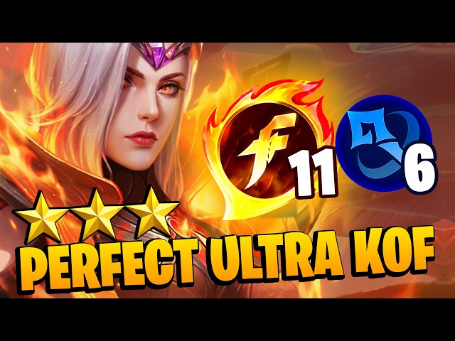 11 ULTRA KOF + 6 MAGE HYPER VALENTINA WOY 😱   - Magic Chess Gogo