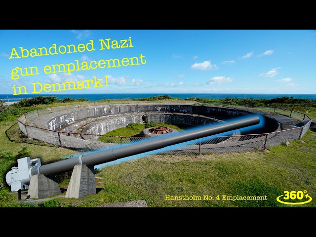 Tour a huge abandoned Nazi gun emplacement [explore in virtual reality!]
