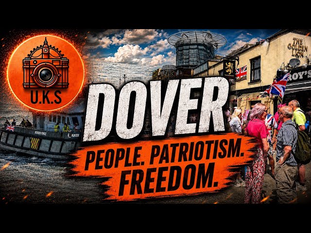 🎥🟧 Dover Migrant arrivals! Protest! 