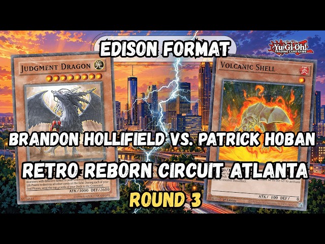 Brandon H. (Twilight) vs. Patrick Hoban (Frog OTK) | RRC Atlanta Round 3 Yugioh Edison Format