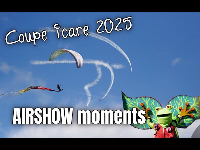 Coupe Icare 2025: Best Airshow Moments | Crazy Flying Festival | Paragliding  Aerobatics