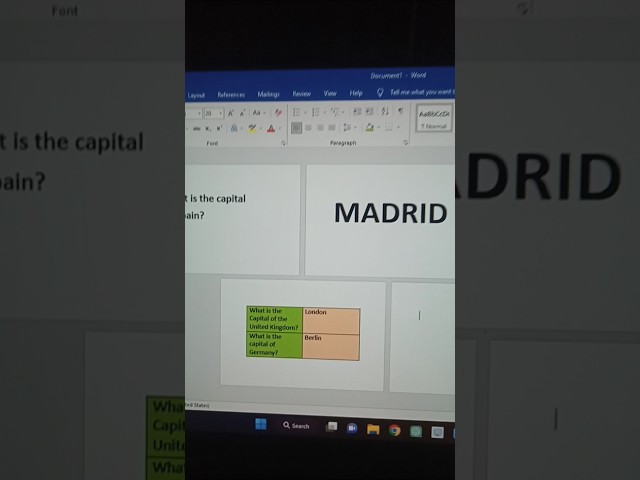 How to Make Flashcards in Microsoft Word