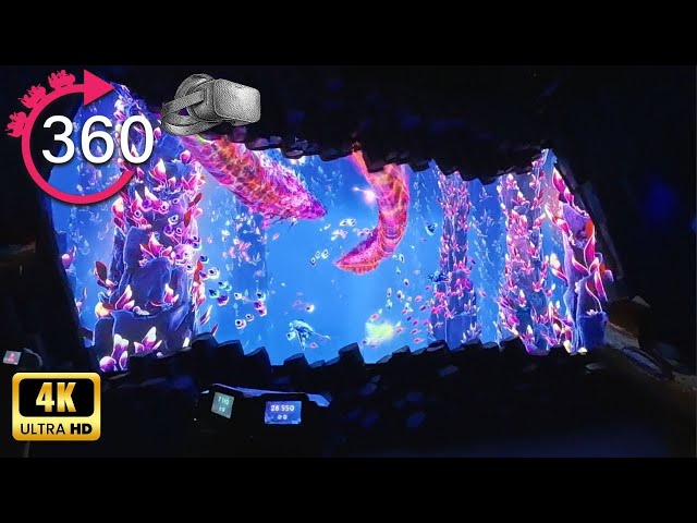Into The Deep 360 VR POV - Six Flags Qiddiya Immersive Ride