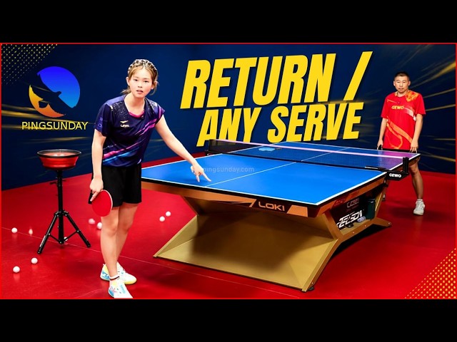 Return any serve ! Simple Tips To Read the Spin