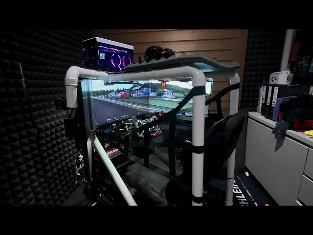 My Current 2025 Sim Racing Rig Tour - Simagic Alpha Mini + P1000