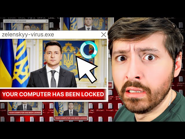 If I Laugh, I Install a Virus on My Actual Computer