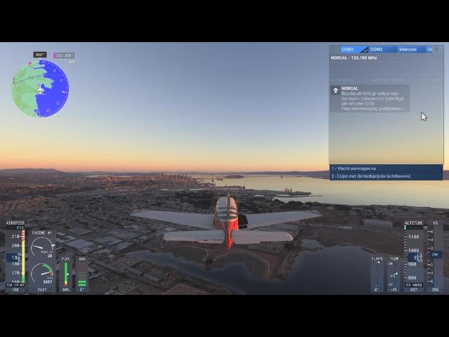 PS5 Microsoft Flight Simulator 2024 Beta San Francisco