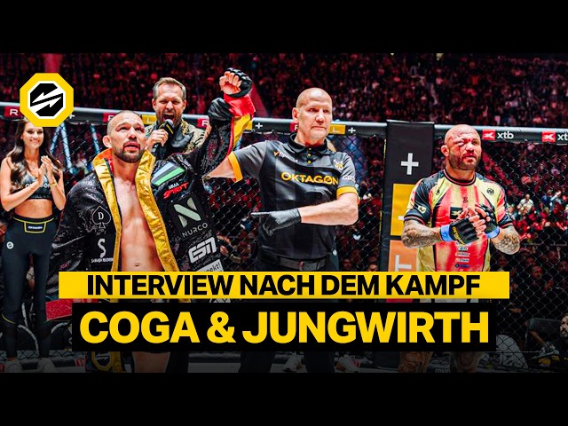 JUNGWIRTH & COGA | Interview nach dem Kampf | OKTAGON 94