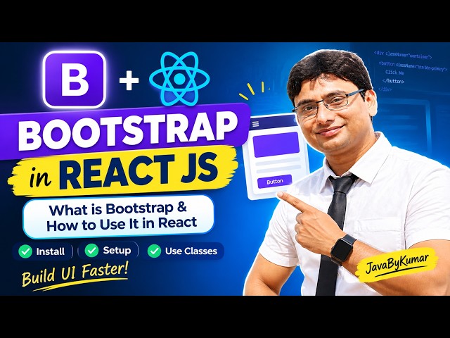 Bootstrap in React JS  | What is Bootstrap & How to Use Bootstrap in React