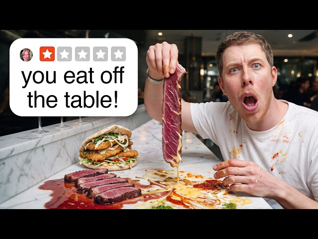 I Tested Weird Themed Restaurants