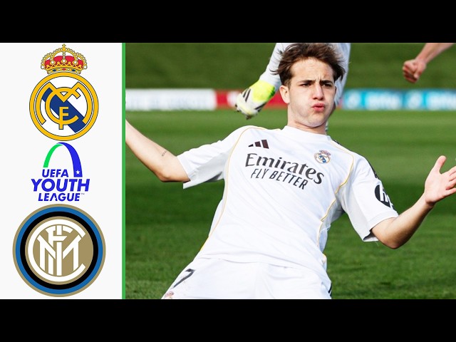 Real Madrid vs Inter Milan | U19 UEFA Youth League 2026/27