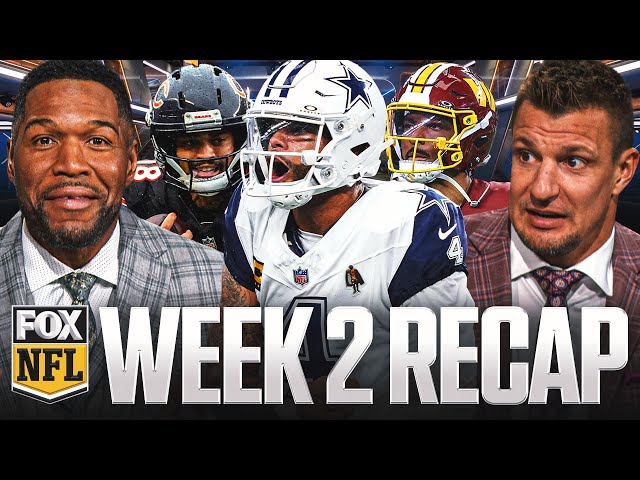 Reacting to Bears’ Caleb Williams & Commanders’ Jayden Daniels Injury Updates + Wild NFL Week 2
