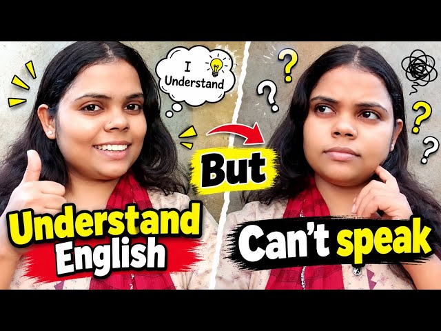 Understand English but Can’t Speak? This Is What You’re Missing🥺#englishspeaking 