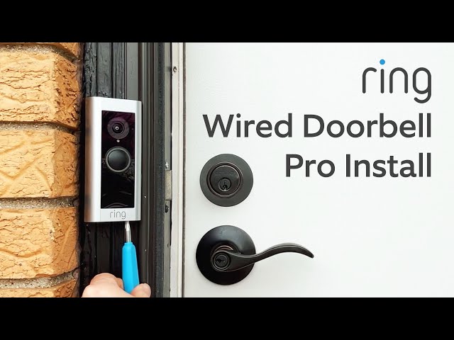 How to Install a Ring Wired Doorbell Pro