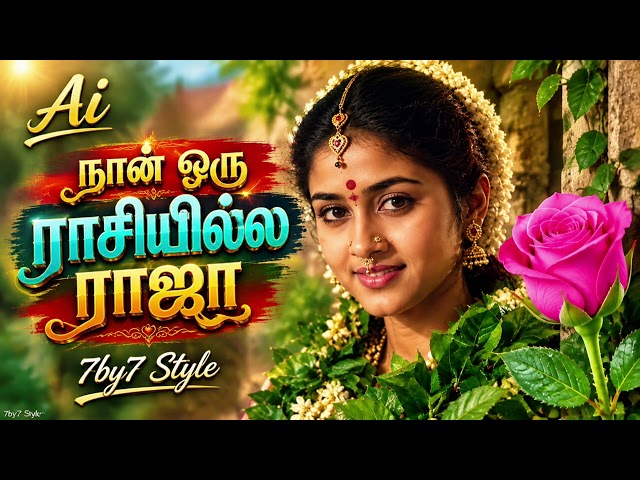Naan Oru Raadiyilla Raja | Ai Remix Songs | 7by7 Music Style 