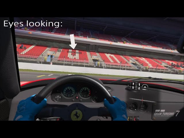 Example of Eye Tracked Foveated Rendering on PSVR2 [Gran Turismo 7]
