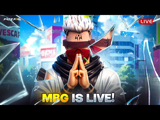 Grandmaster Live Rank Push 🔥 | Giveaways & Fun on Kick 🎁 | Free Fire Telugu Live - Munna Bhai #MBG