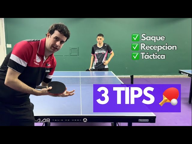 3 TIPS SECRETOS DE TENIS DE MESA 🏓 (Con un profesional) 