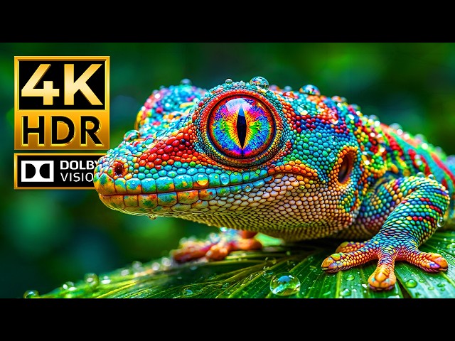 Wildlife Around the World 4K | Dolby Vision HDR 120FPS | Ultra HD Nature for 4K & 8K TVs