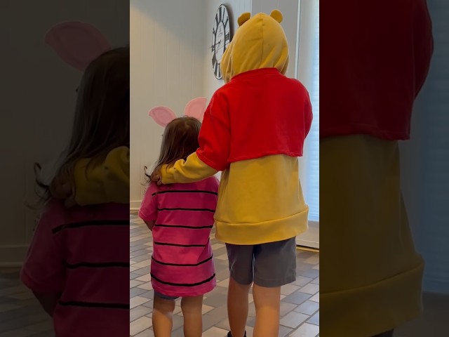 DIY Pooh costume