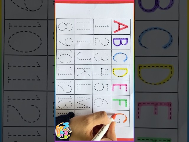 Learn Abcd with abc song #shorts #abc #nurseryrhymes